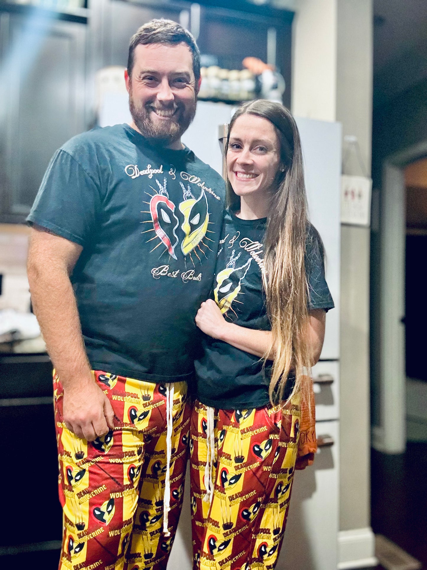 XL DP & Wolv pj pants- no cuffs