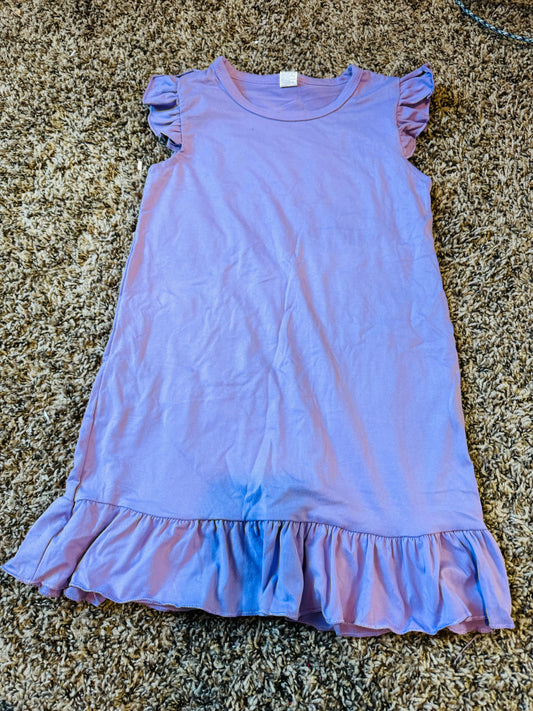 5/6 purple nightgown