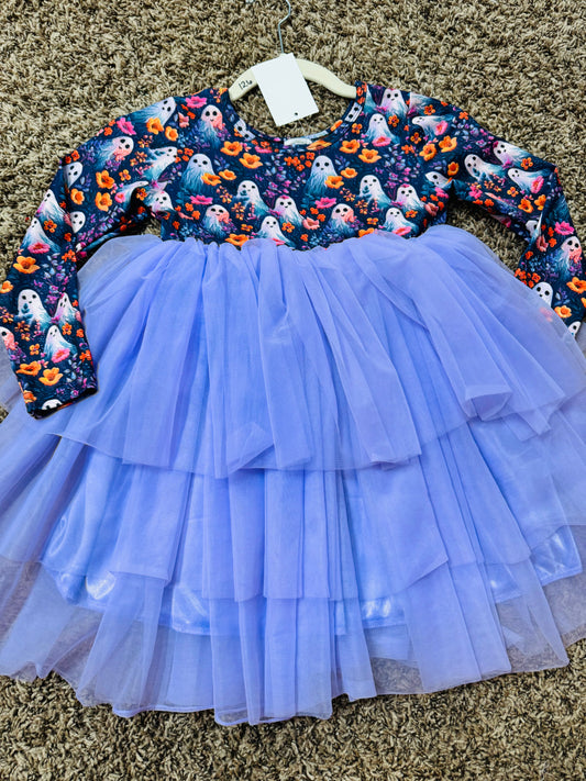 5T ghost tulle dress