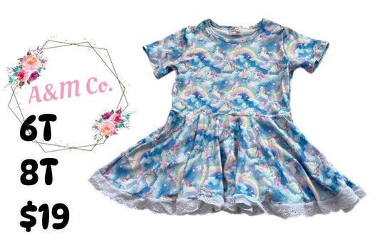 Unicorn peplum 6T & 8T