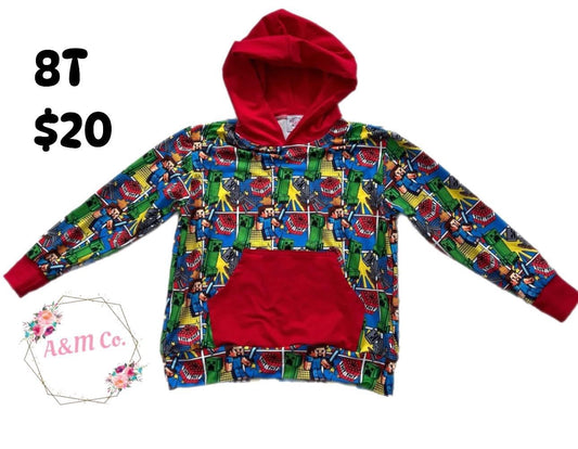 8T Minecraft hoodie